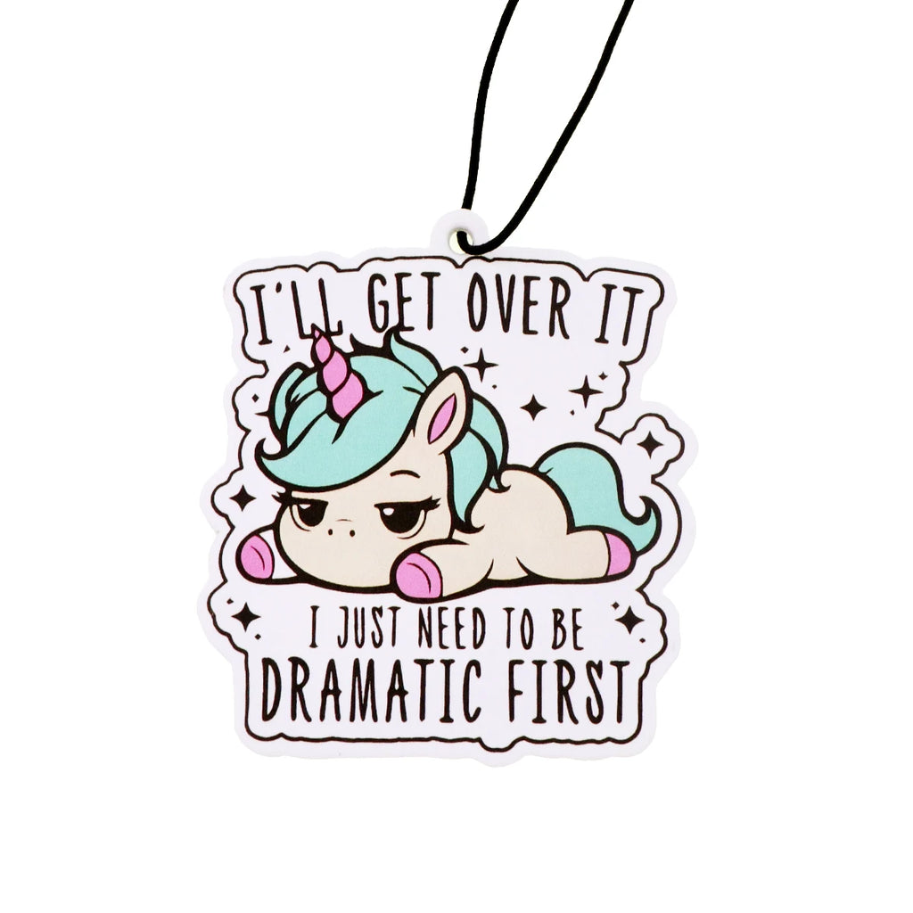 Raccoon Quotes Fragrant Paper Car Air Freshener | Solid Perfume Hanging for Home and Aut detail view