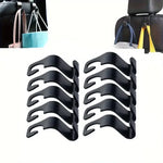 Multifunctional Car Headrest Hook Hidden Rear Seat Hanger Universal In-Car Storage Pendant Auto Inte