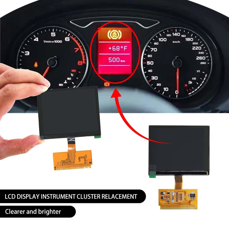Car LCD Display for VW Golf Audi A3 A4 A6 S3 8L 8N A6 C5 4B Passat Seat TT VDO | Dashboa detail view