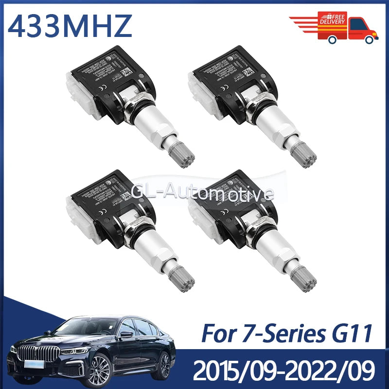 TPMS Sensor for BMW 7-Series G11 2015-2022 | 433MHz Tire Pressure Monitoring Sensor