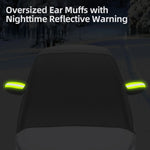 Black Oxford Car Windshield Cover | All-Season UV Rain Frost Snow Protector alternate view