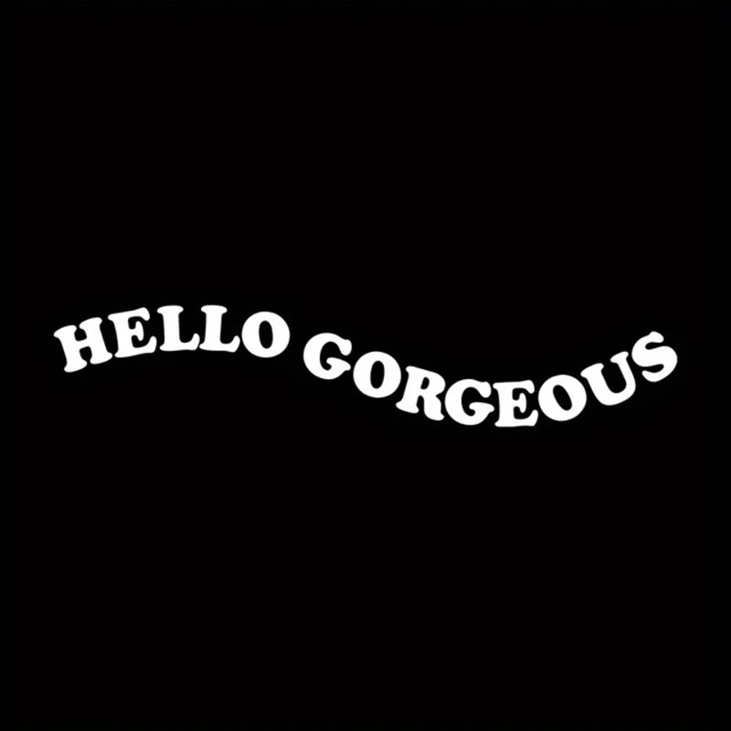 Car Rear View Mirror Vinyl Sticker Decal Boost Your Self-Care Motivational Quotes Deca close-up view