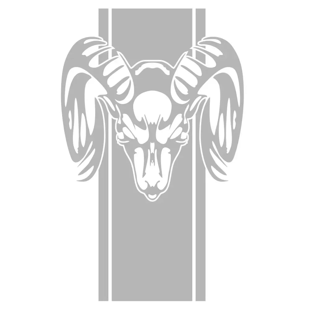 Cool Design Stripe Creative Graphic Car Truck Stickers for Dodge Rear Lathe Ram 1500 2500 3500 Rebel Mopar PCS Decals.