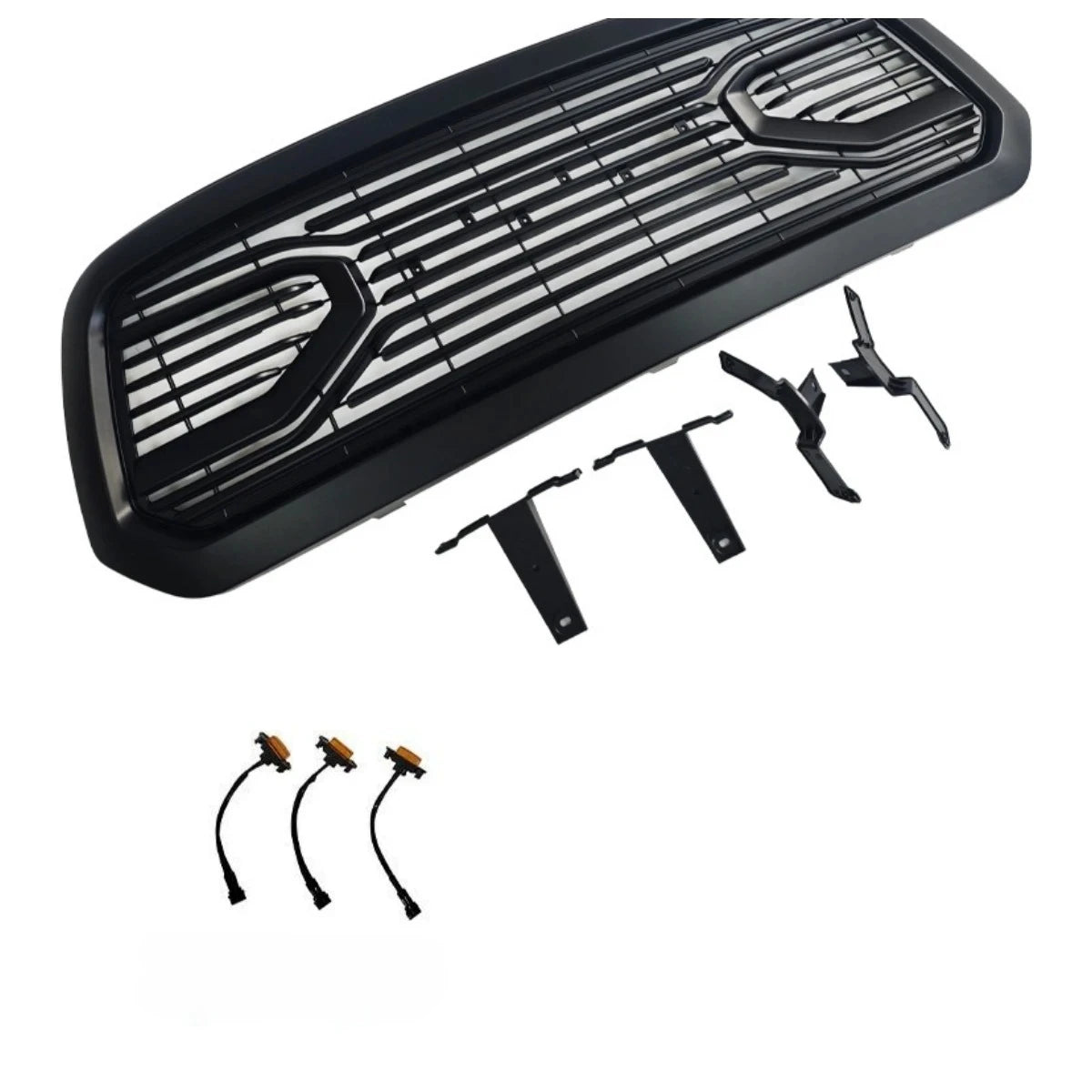 Dodge Ram 1500 Front Bumper Grille (2013–2018) | Martin Style Mesh Guard & Hood Prote lifestyle view