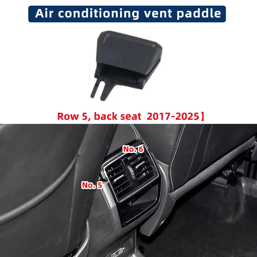 Car Front Rear Air Conditioning Outlet AC Vent Tab Clip For Skoda Kodiaq Karoq 56G819701 56G819702 56G820951 56G820952