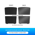 For Tesla Model Y Juniper 2025 Sunshade | Car Ice Cloth Buckle Sun Roof Visor alternate view