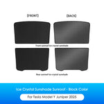 For Tesla Model Y Juniper 2025 Sunshade | Car Ice Cloth Buckle Sun Roof Visor alternate view