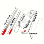 Car Emergency Repair Tool Kit with Thin Bar Wide Bar S-Hook Air Wedge Bag Pump Car Opening Kit Car Lockout Tool Kit