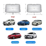 Car Sunshade for Front Windshield and Side Windows | Waterproof Car Interior Sun Prote close-up view