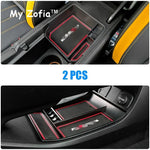 For New Dodge Attitude GT GAC Empow 2024 2025 Car Center Armrest Storage Box | Plastic close-up view