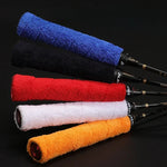 Badminton Racket Long Hair Microfiber Towel Tape Sweat Absorbing Anti-slip Thick Towel close-up view