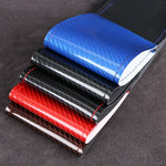 2025 Carbon Fiber Steering Wheel Cover 38cm Universal detail view
