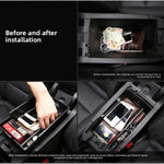 For Chevrolet Equinox 2018~2025 Car Center Console Armrest Box Storage Tray Sundries Tidying Organizer Case Interior Accessories
