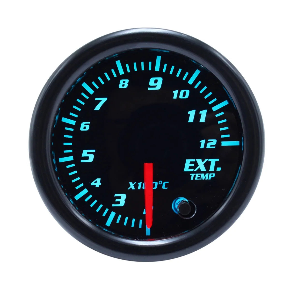2-Inch Auto Tachometer with 7-Color LED | Car Mod Gauge Set for 12V Vehicles lifestyle view