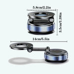 Upgraded Foldable Magnetic Phone Holder – 360° Rotatable Suction Mount for Car Dashbo alternate view