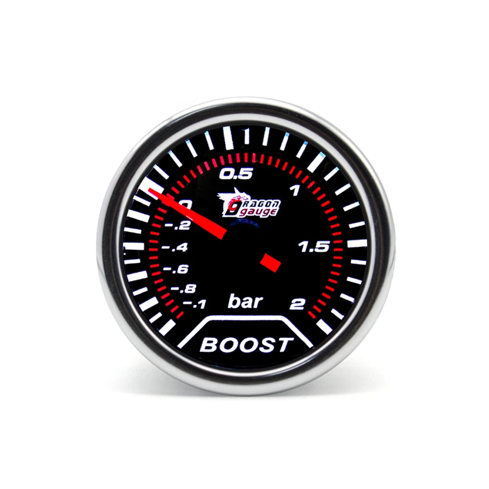 2" 52mm Car Turbo Gauge Set | Boost Water Temp Oil Pressure Tachometer Voltmeter alternate view