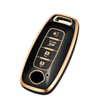 Soft TPU Keyfob Cover Case Keychain for Nissan 2025 2026 Armada PRO 4-X Versa X-Trail T33 Serena Rouge Kicks Pathfinder Ariya