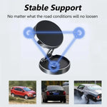 Car Phone Mount 720 Degree Rotation | Magnetic Suction Foldable Bracket for Universal lifestyle view