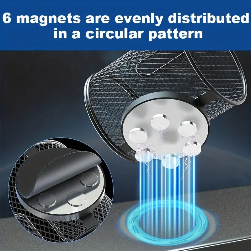 1 Pack Heavy-Duty Magnetic Car Cup Holder with N38 Super Magnet | Anti-Slip Vehicle Cup detail view
