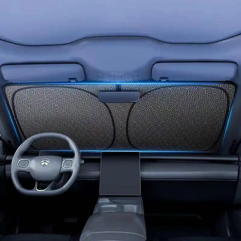 Car Windshield Sun Shade | Foldable UV Reflective Heat Insulation Car Visor Protector lifestyle view
