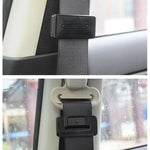 2/4Pcs Car Interior Accessories Adjustable Car Safety Seat Belts Holder Stopper Buckle Clamp Portable Vehicle Safety Belt Clip