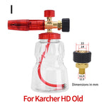 Brass Snow Foam Lance for Pressure Washer | Compatible with Karcher Elitech Bort AR B lifestyle view