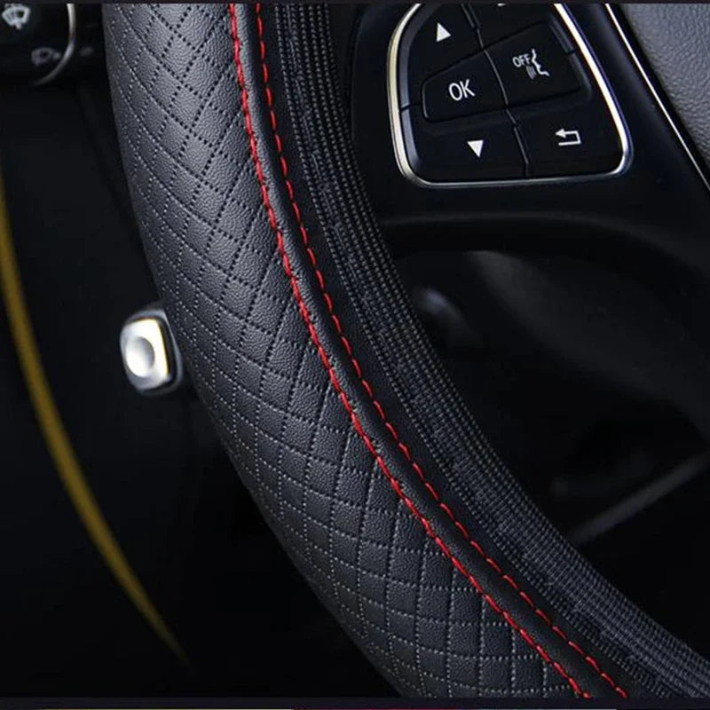 Steering Wheel Cover Braid Car Accessories additional angle