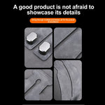 Suede Metal Car Headrest Organizer Hook 20 KG