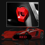 Car Engine Start Stop Switch Button Cover Decorative Ring Protection Cover