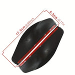 2pcs Car Rearview Mirror Rain Eyebrow Carbon Fiber Sun Visor Shade Cover Universal Auto Rear View Mirror Rainy Shield Guard