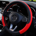 38cm Leather Steering Wheel Cover alternate view