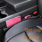 Car seat gap filler strip universal anti-drop car seat gap leak-proof multifunctional car storage box