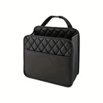Universal Car Seat Back Organizer PU Leather Storage Bag Multi-Pocket Design Waterpro alternate view