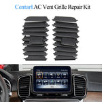 Car Center Dashboar AC Air Outlet Vent Grille Blade Slider Clip Repair Kit For Mercedes Benz W166 W292 M ML350 GL450 GLE GLS