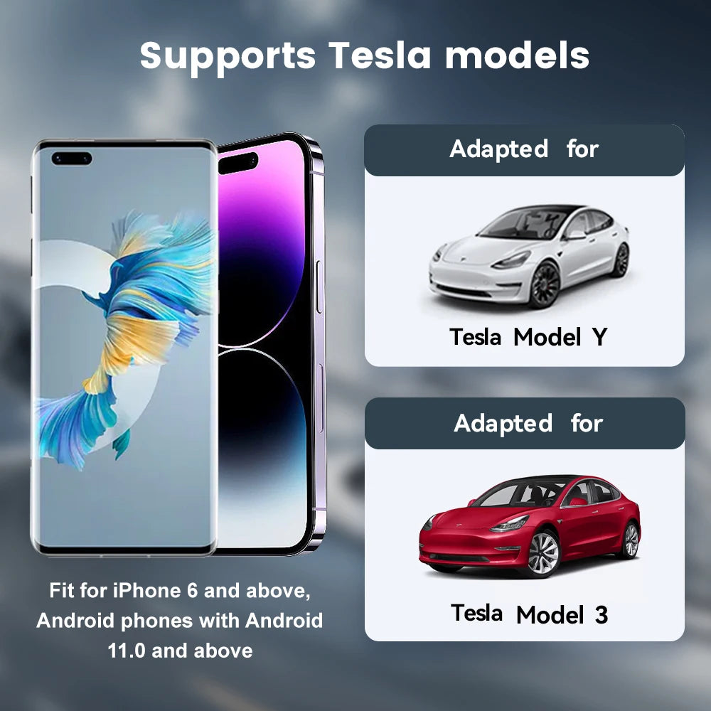 CarlinKit USB Adapter Wireless Android Auto CarPlay 2-In-1 Smart Box for Tesla Model alternate view