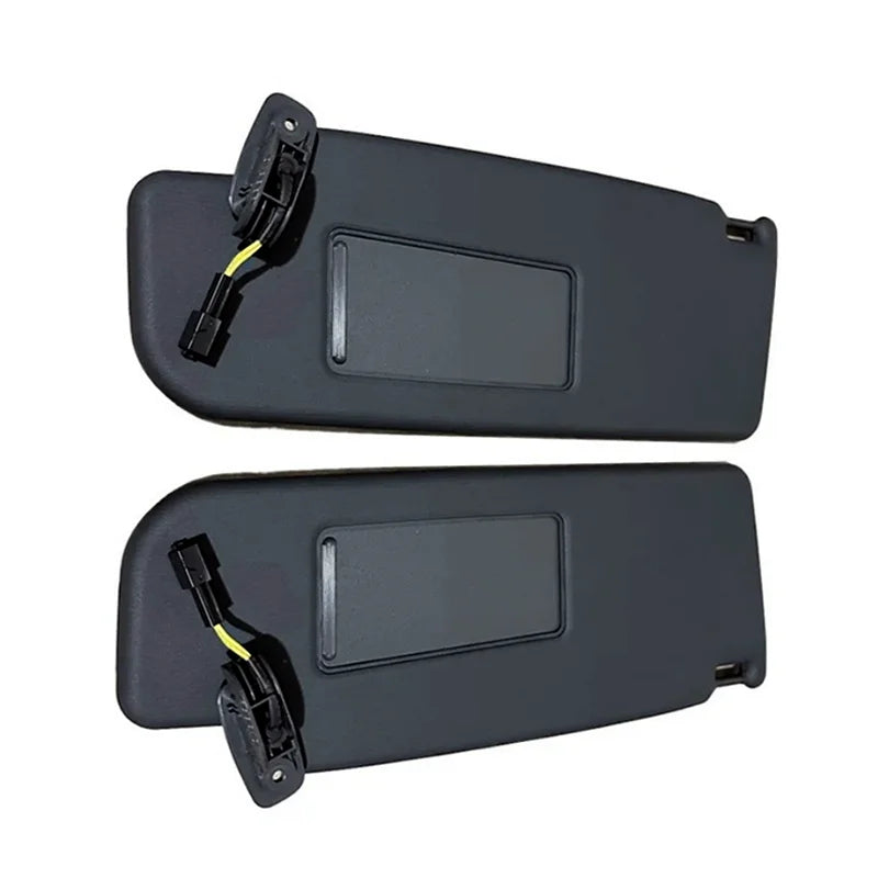 1PCS 5U0857551 or 5U0857552 For VW Golf 4 Jetta Bora MK4 Black Car Front Sun Visor With Mirror Black Cover