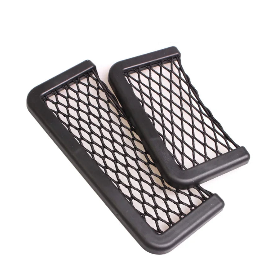 1pcs Car Organizer Storage Bag Auto Paste Net Pocket Phone Holder Car Accessories 20*8CM detail view
