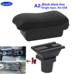 Armrest Box For Toyota Yaris Vitz 5dr Hatchback 1998-2011 2005 2006 2007 2008 2009 2010 Car Central Storage Box Car Accessories