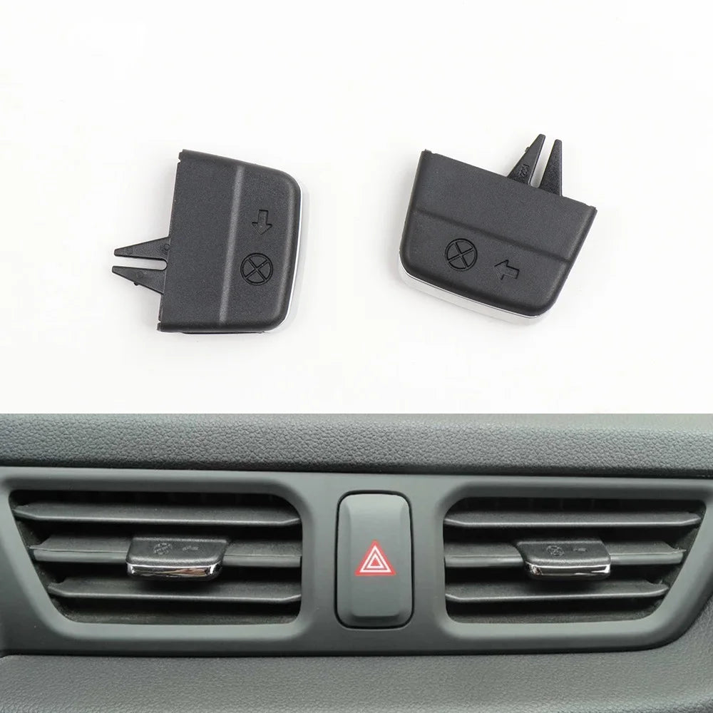 4PCS Front AC Vent Slider Repair Kit Car Air Conditioning Vent Outlet Grilles Clip Paddles 2011-2015 For KIA K2