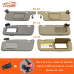 Sun Visor For Toyota Corolla E120 E140 E180 2001-2019 Auris Altis Car Left Sunvisor Right Side Sunshade Accessories Replacement