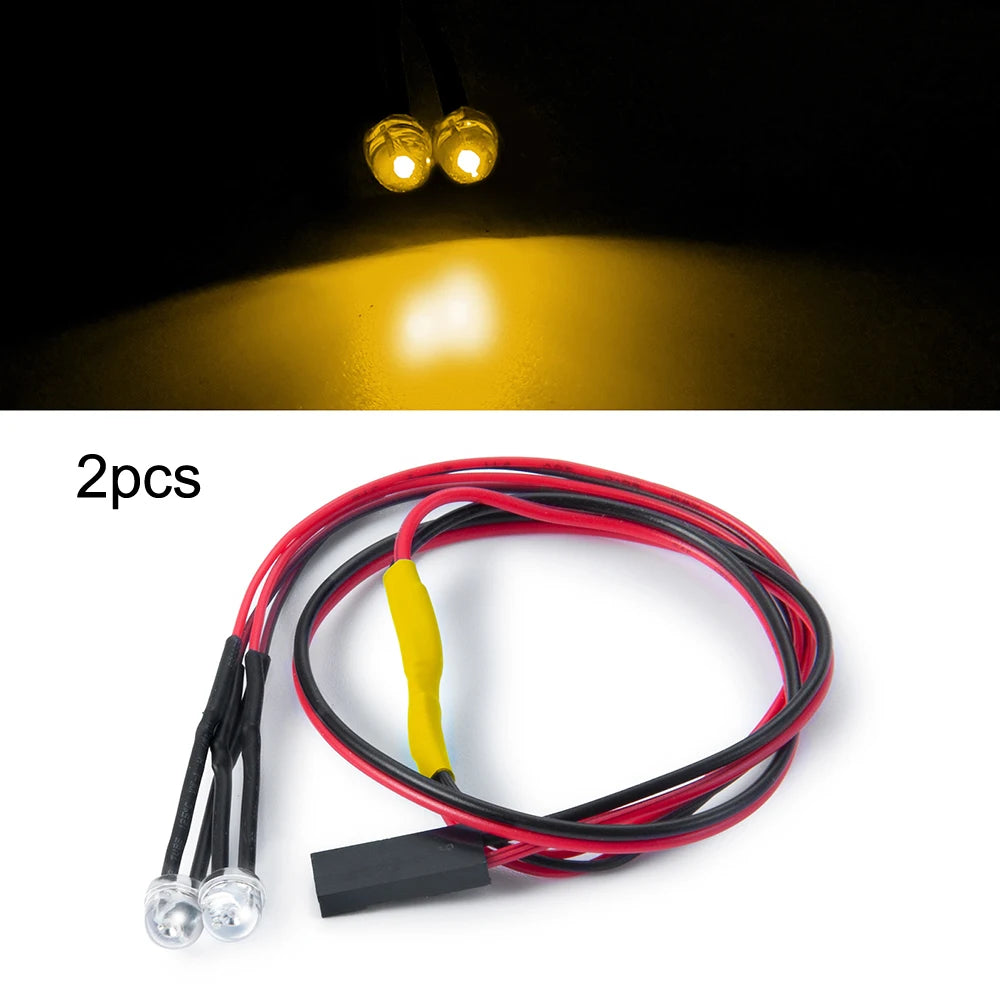 RC Car LED Spotlight 1/10 Scale Lamp for Axial SCX10 90046 SCX10II lifestyle view