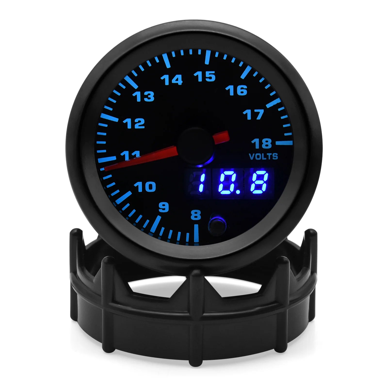 52mm 7 Color LED Car Gauge Set | Boost Water Temp Oil Pressure Voltmeter Air Fuel Rat alternate view