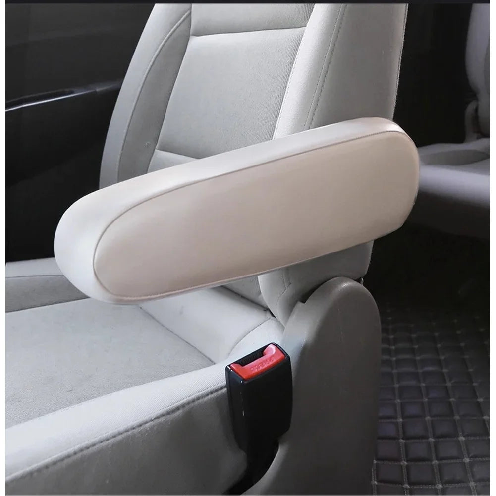 Car Seat Armrest Protector Made From Elastic PU Leather For Dust Resistant Anti Aging De detail view