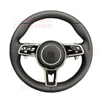 Customized Leather Car Steering Wheel For Porsches 911 996 Cayenne 958 718 Boxster 918 Cayman Macans Panamera Taycan GT RS 970
