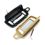 1PC Car Left Right Makeup Vanity Sun Visor Mirror Assembly For Porsche Boxster Cayman 981 982 Carrera 911 Traga GT3 991 992