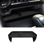 For Toyota RAV4 XA50 2019~2025 RAV 4 Hybrid Car Armrest Storage Box Console Dashboard close-up view