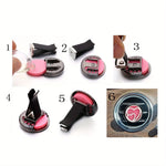 1pc Refillable Car Air Freshener Perfume Diffuser Clip | Auto Air Vent Car Interior Arom detail view