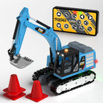 1:64 Metal Remote Control Engineering Car Set lifestyle view