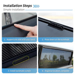 BYD Atto 3 Sun Shade Curtain | UV Protection Magnetic Privacy Sunshade lifestyle view
