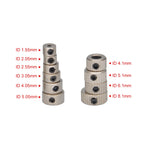 10PCS Metal Wheel Lock Collar Shaft Stopper 1.6-8.1mm for RC Model close-up view